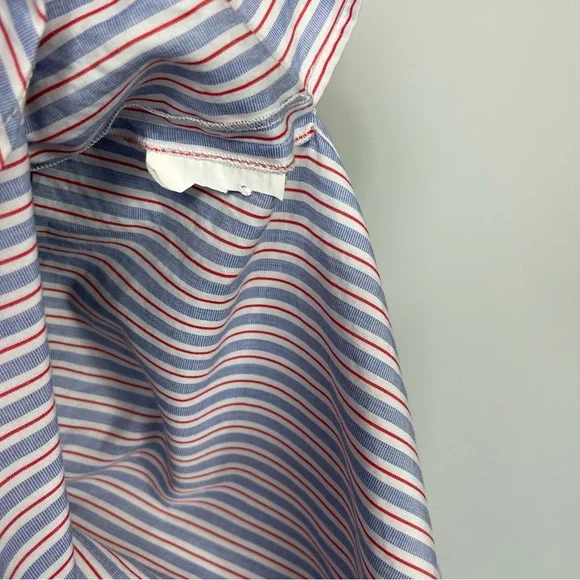 KENZO PARIS LAYERED RIBBED COTTON BLEND KNIT AND COTTON POPLIN SWEATER SHIRT XL - Picture 12 of 16